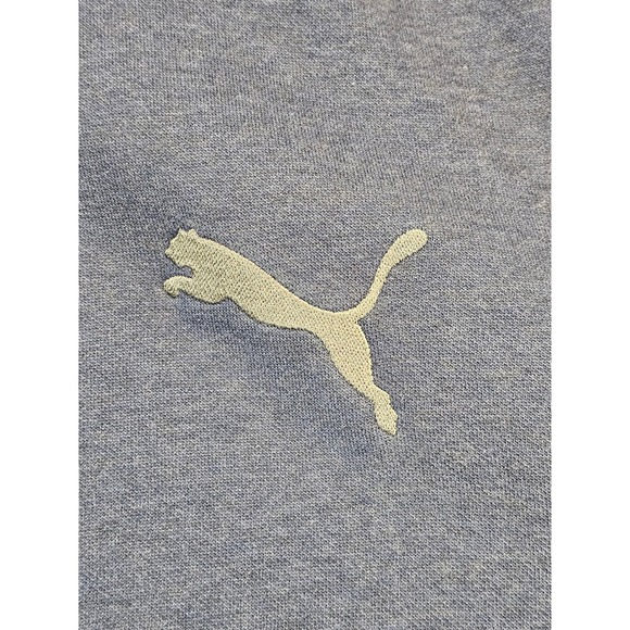 Puma Track Jacket Blue Heathered Full Zip Athletic Mens XXL - Picture 5 of 6